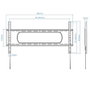 TooQ LP1090F-B Soporte de Pared para TV 43-90 Pulgadas Negro